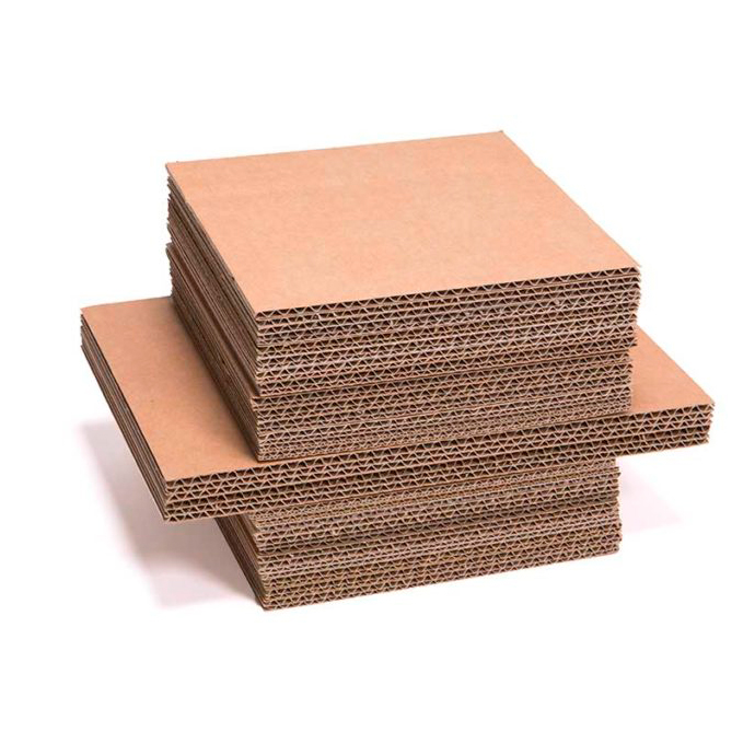 Planchas de cartón corrugado <br><span>100 x 120 cm. / 90 libras</span>