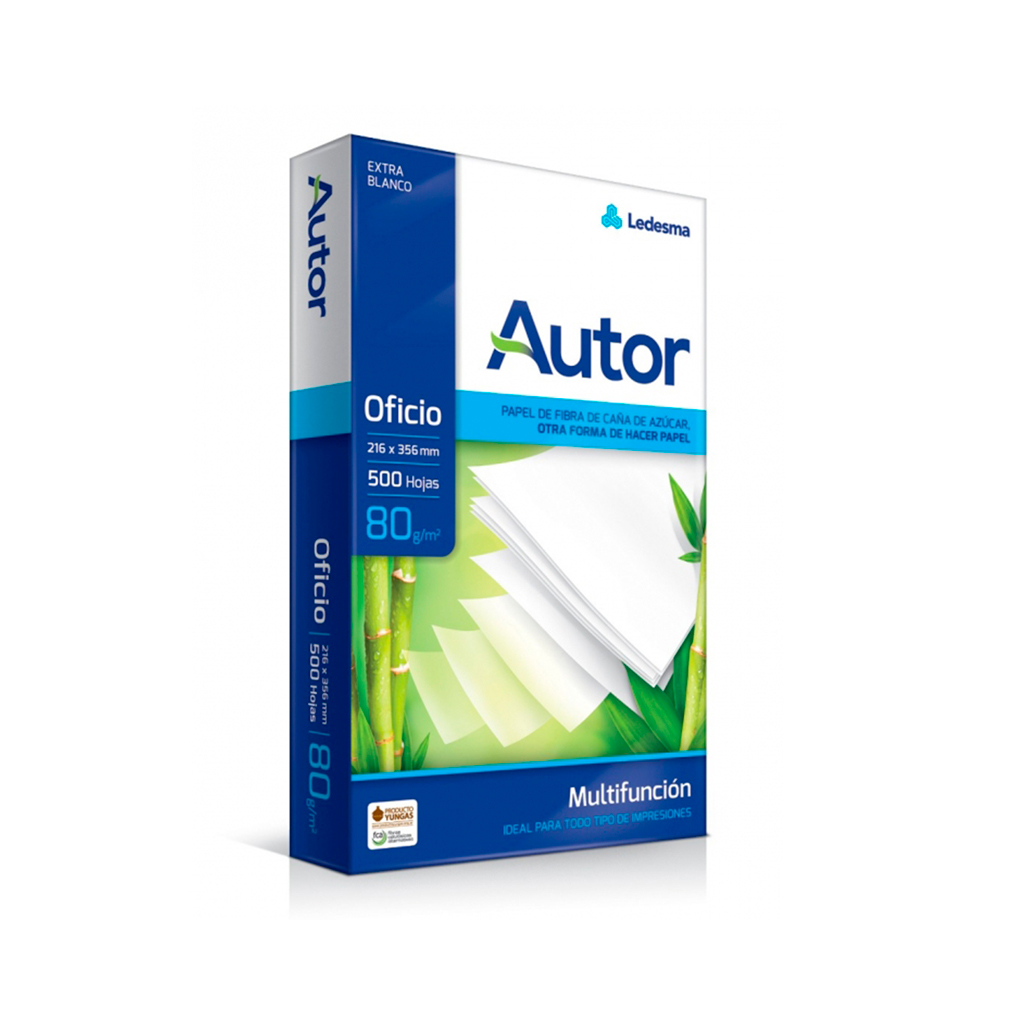 Resma Autor <br><span>80 g. / Oficio</span>